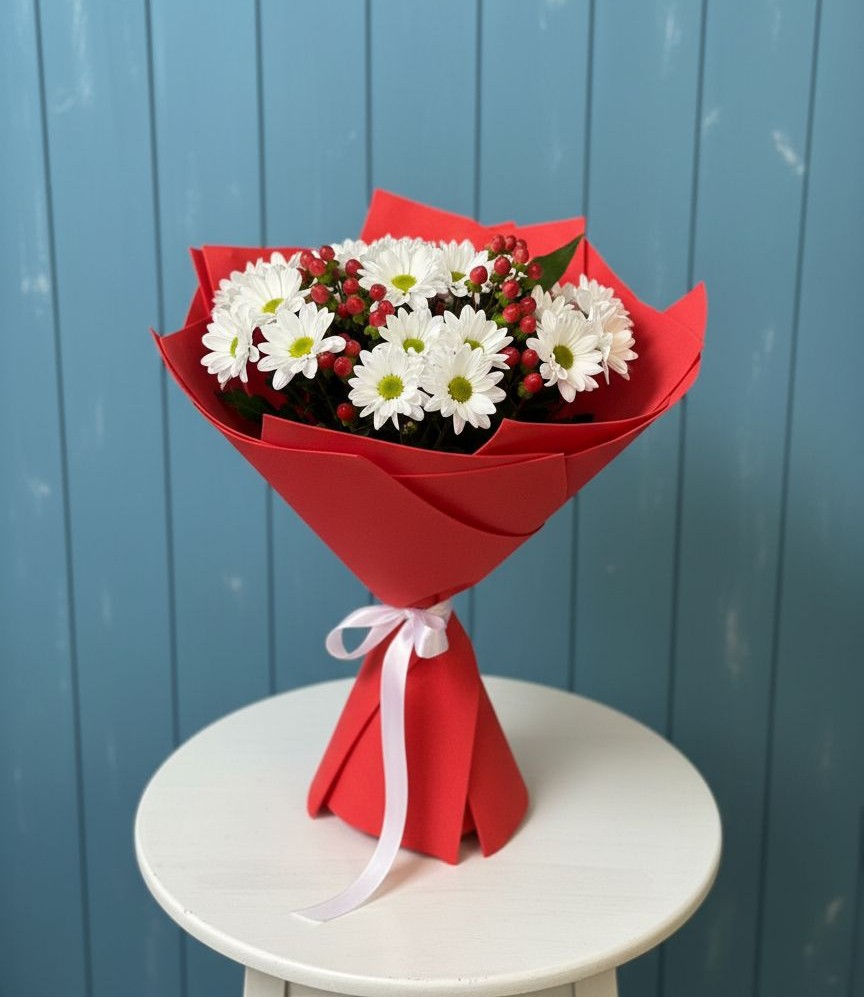 Букет цветов из: Хризантемы в Шенкурске