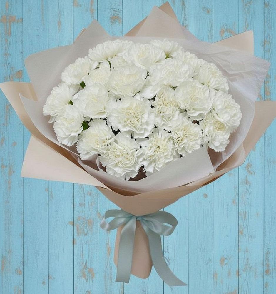 Букет цветов из: Гвоздики в Шенкурске