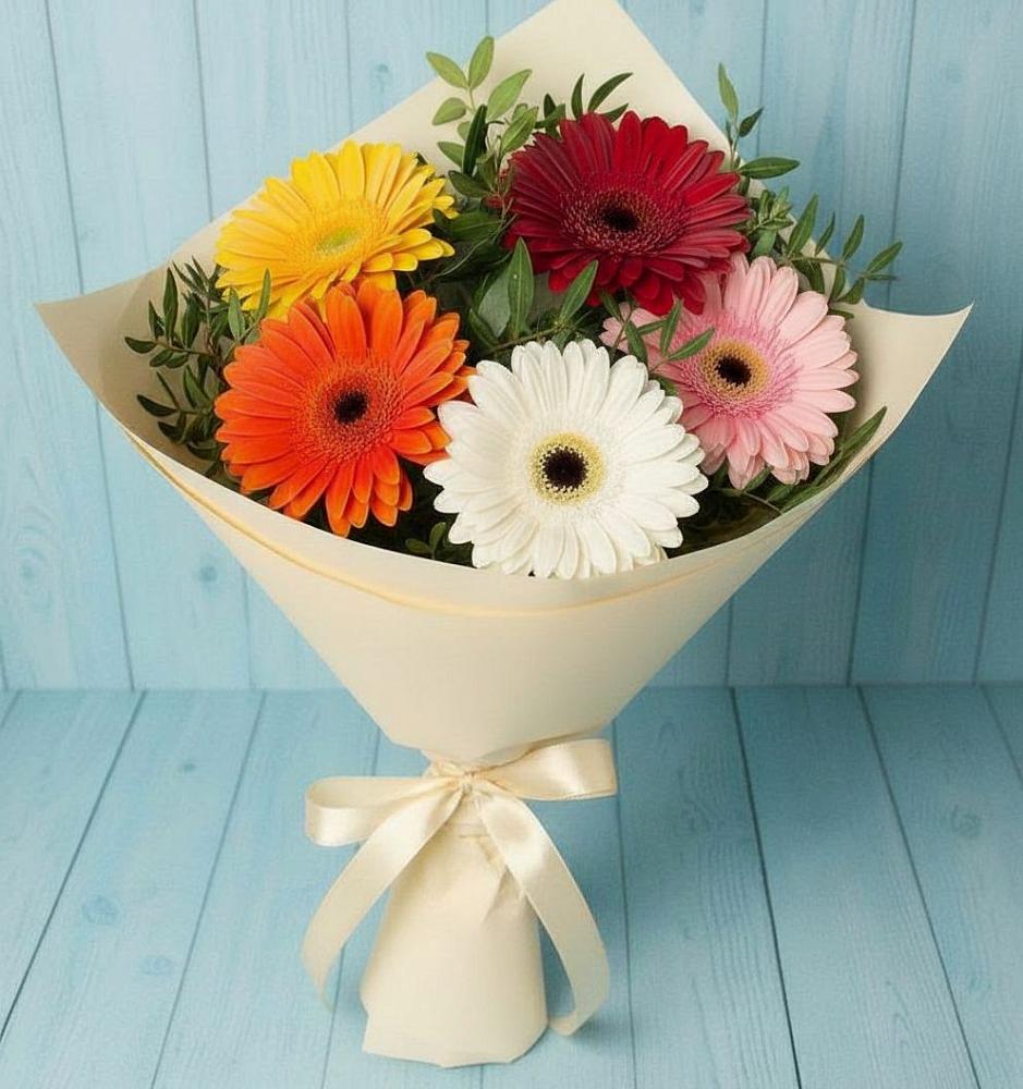 Букет цветов из: Герберы в Шенкурске
