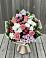 Букет цветов из: Альстромерии, Гвоздики, Розы и Хризантемы в Шенкурске