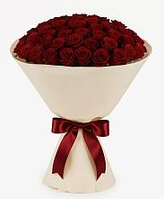 Букет 101 Бордовая роза Блэк Бакарра в Шенкурске