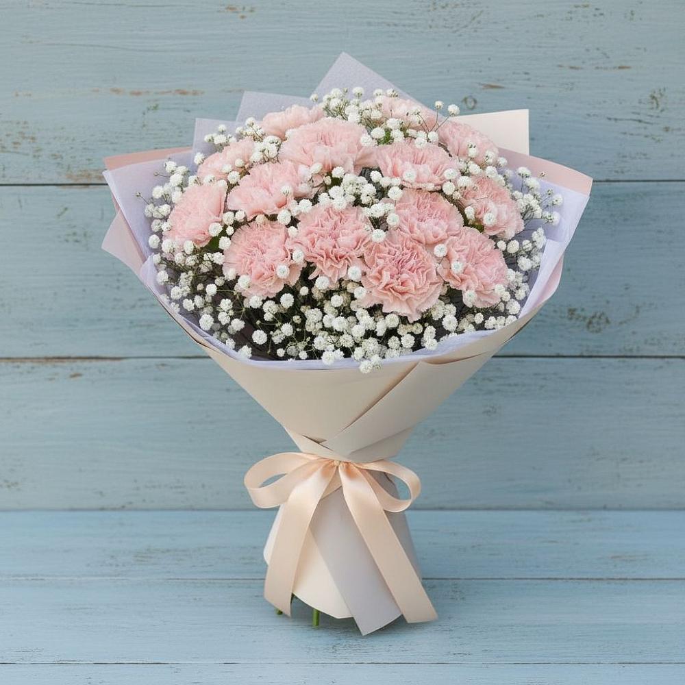 Букет цветов из: Гвоздики в Шенкурске