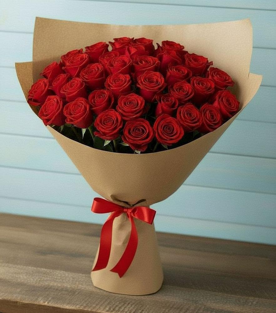 Букет Красные розы Милано в Шенкурске