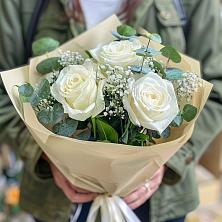 Букет Нежные грёзы в Шенкурске Букет цветов из: Розы в Шенкурске
