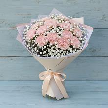 Букет цветов из:  Гвоздики в Шенкурске