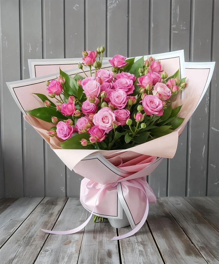 Букет Розовый кустик в Шенкурске