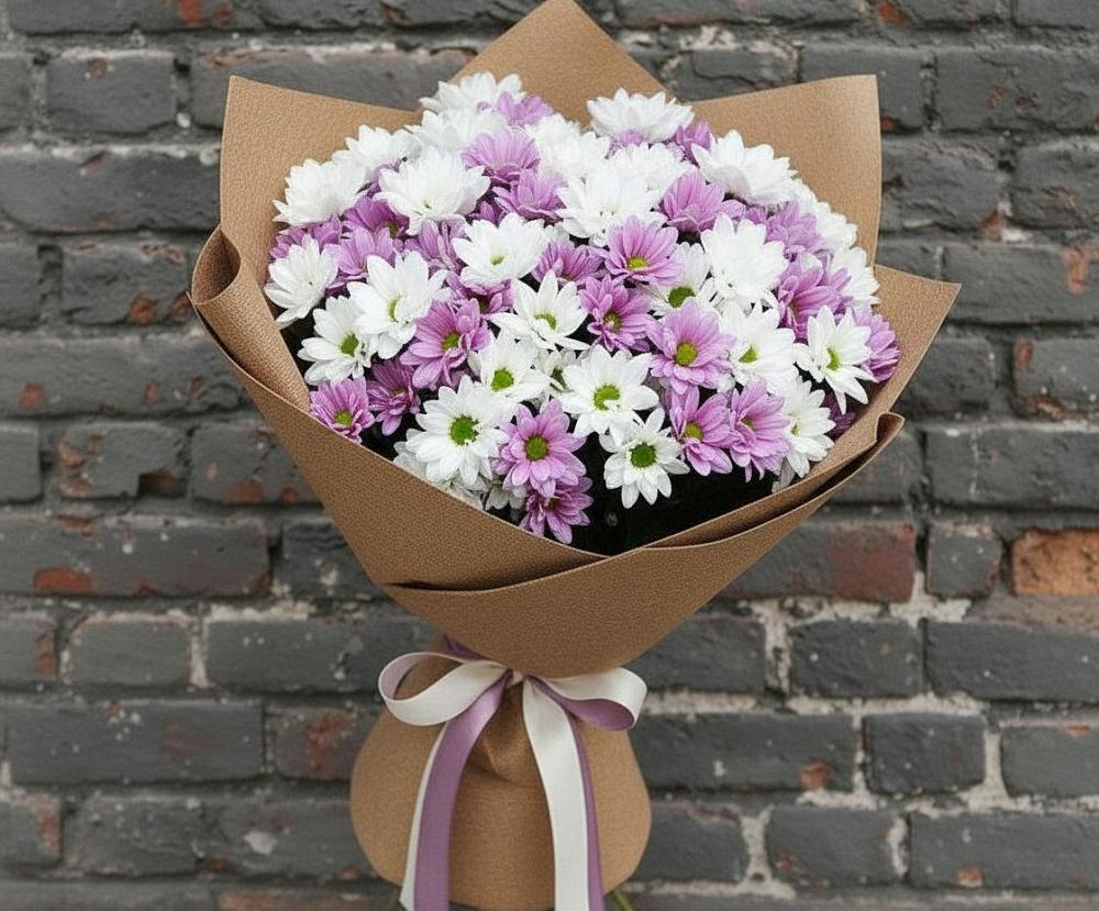 Букет цветов из: Хризантемы в Шенкурске