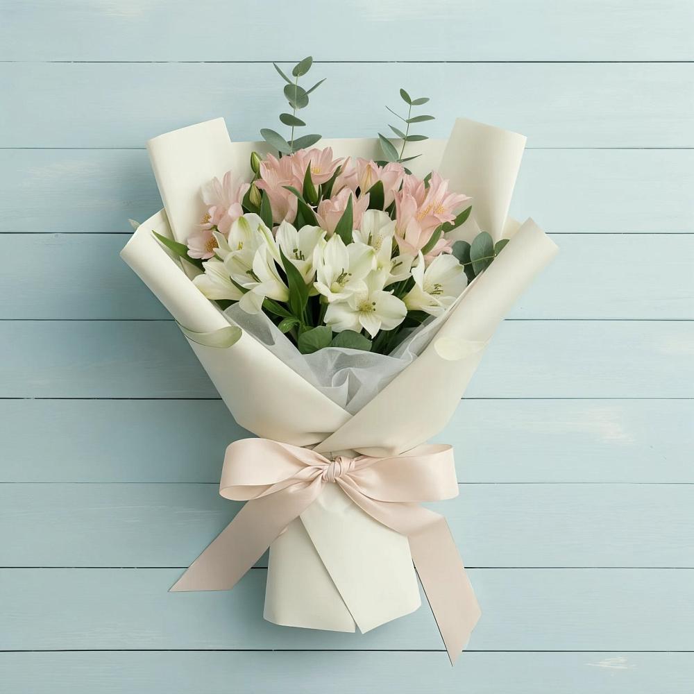 Букет цветов из: Альстромерии в Шенкурске