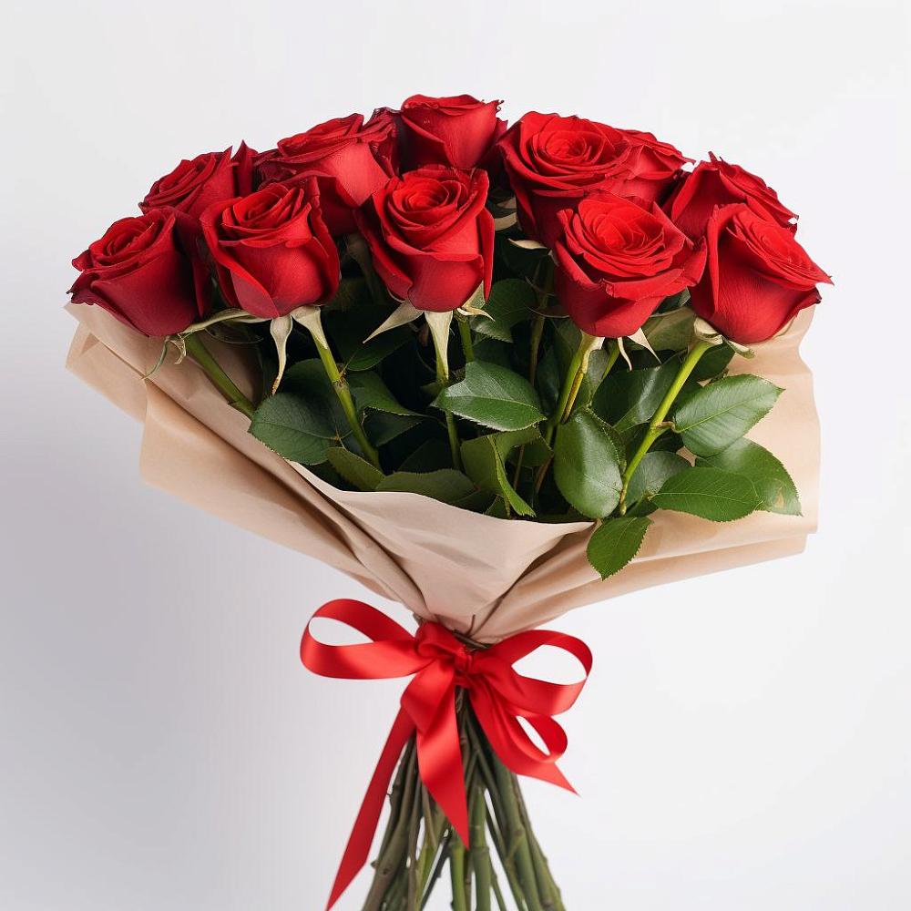 Букет 11 Красных роз Эдлесс Лав в Шенкурске