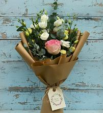 Букет цветов из:  Розы и Лизиантусы #REPLACE_PRED# Шенкурске